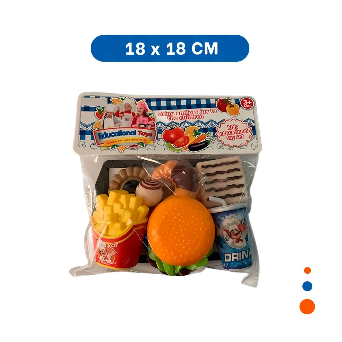 PACK12 KIT DE PLATILLOS RAPIDOS CON ELEMENTOS DE COCINA PARA ACTIVIDADES Y+PAPEL REGALO - 4
