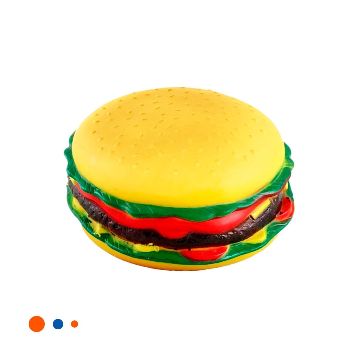 PACK6 PRODUCTO CREATIVO HAMBURGUESA PARA JUEGO Y DIVERSION YREGALO STICKER - 2