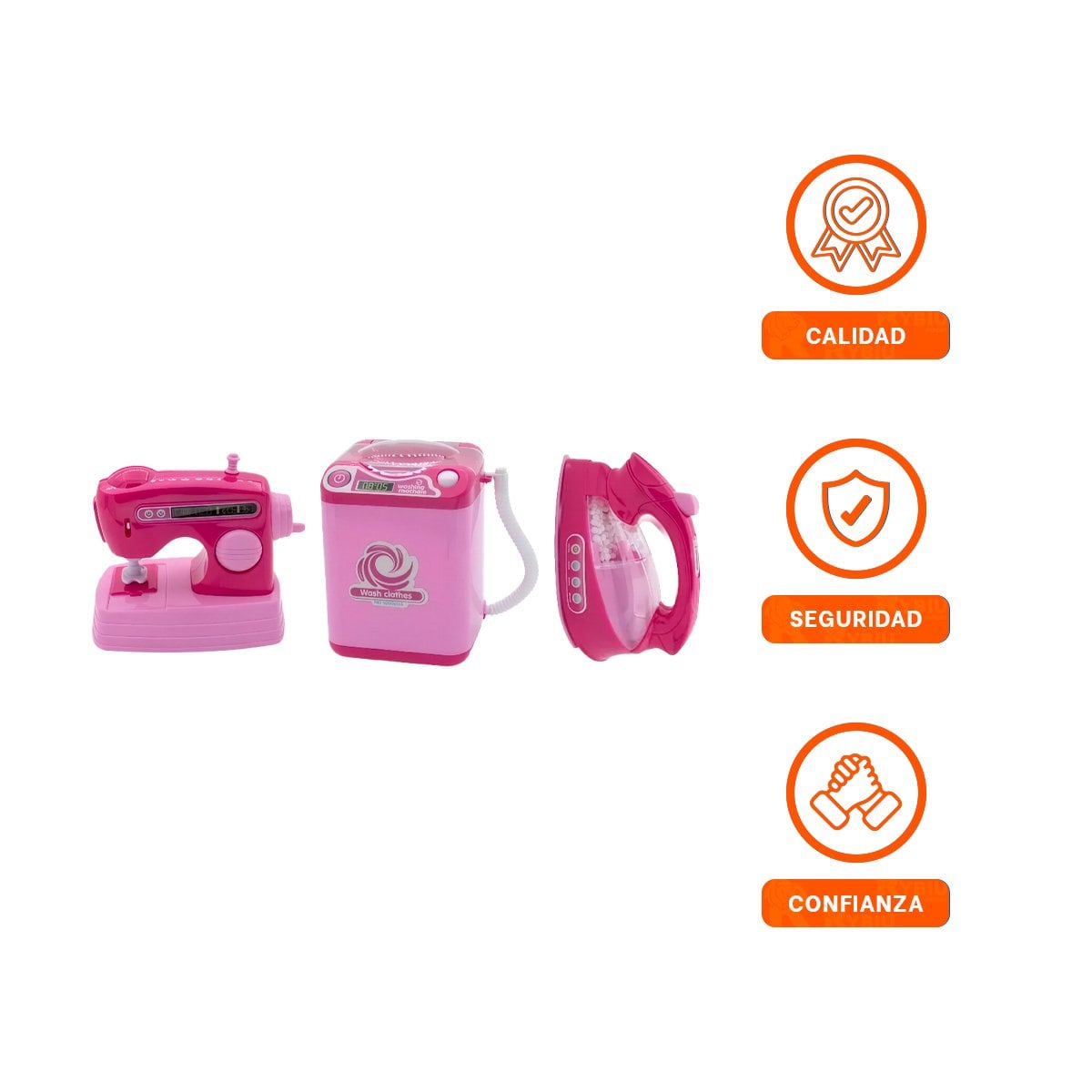 JUGUETE INFANTIL DE SET DE MAQUINAS PARA EL HOGAR - 2
