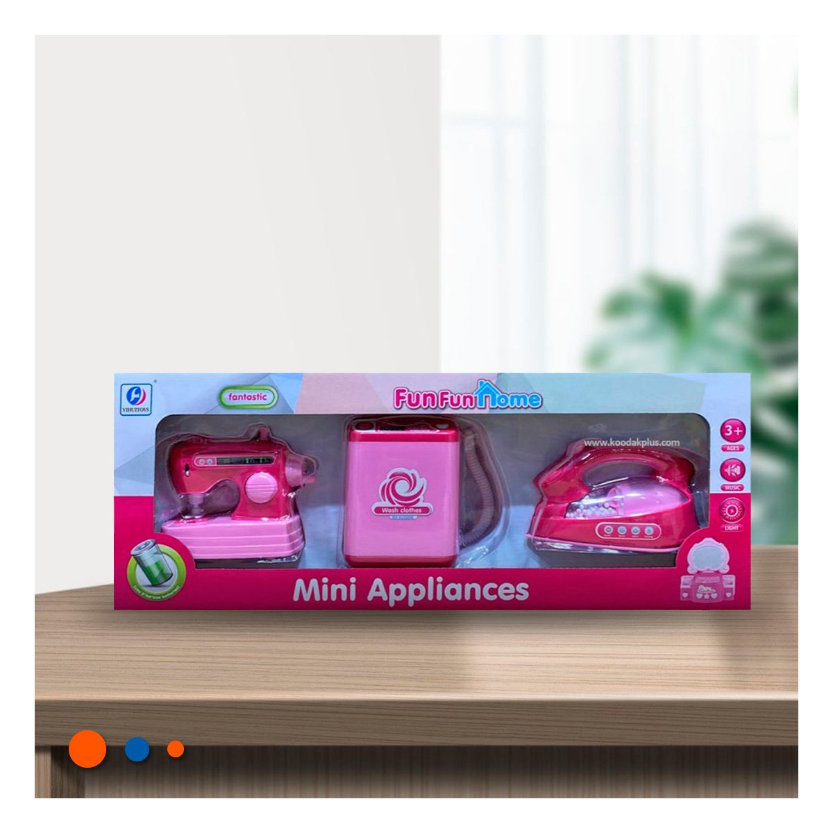 JUGUETE INFANTIL DE SET DE MAQUINAS PARA EL HOGAR - 3