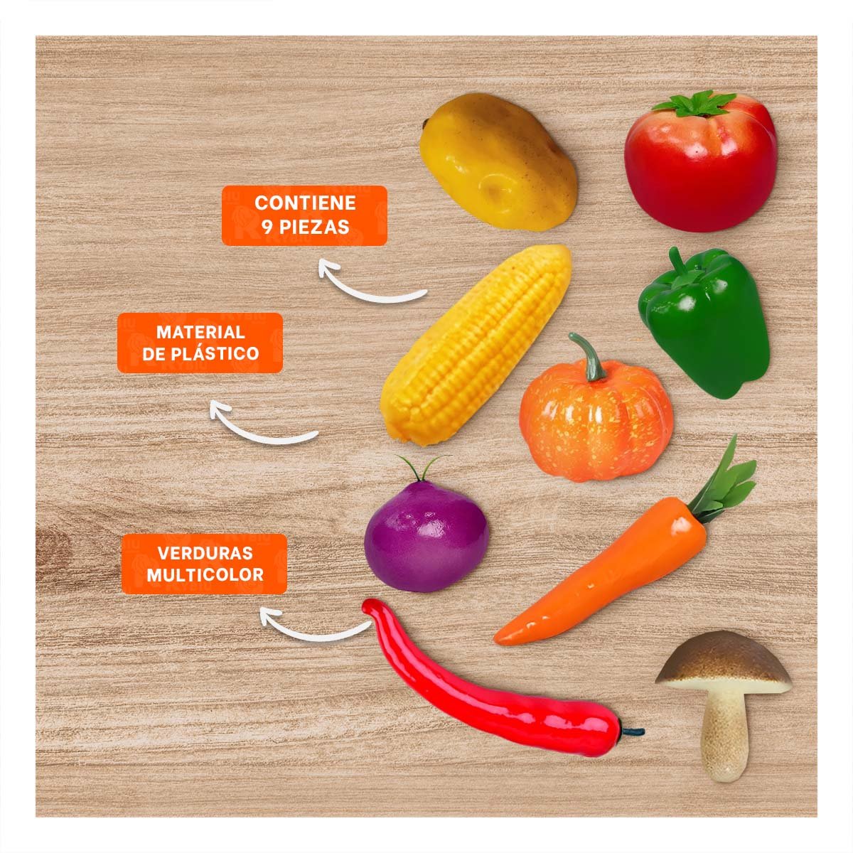 PACK4 BOLSA MAGICA DE VERDURAS Y+REGALO STICKERS - 2
