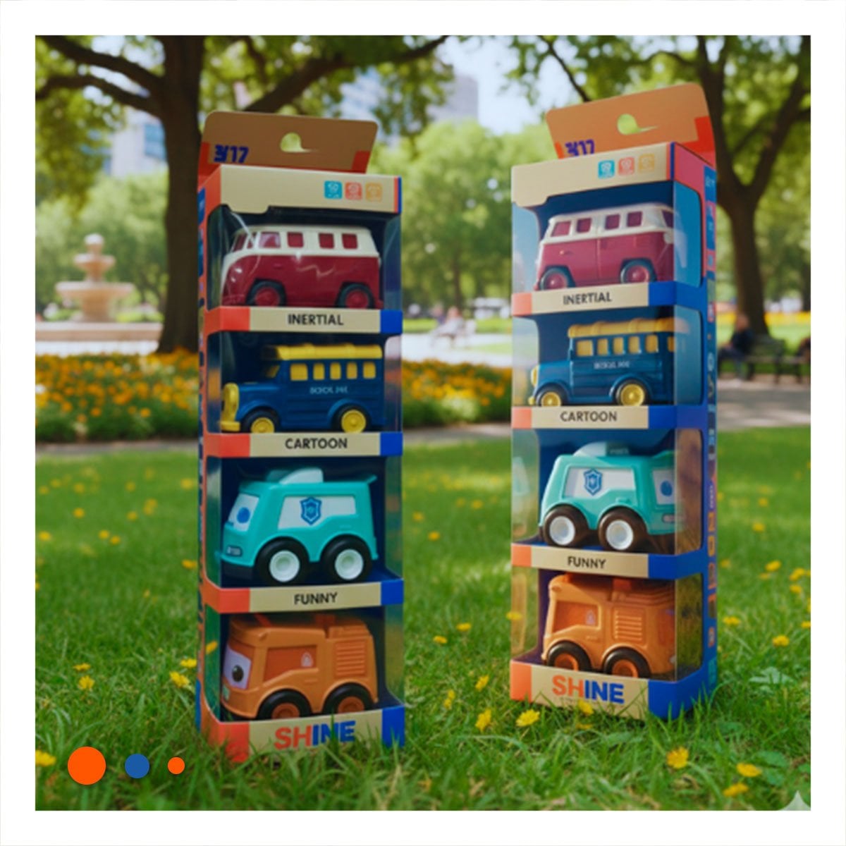PACK12 SET INFANTIL DE VEHICULOS A FRICCION PARA INFANTES - 3