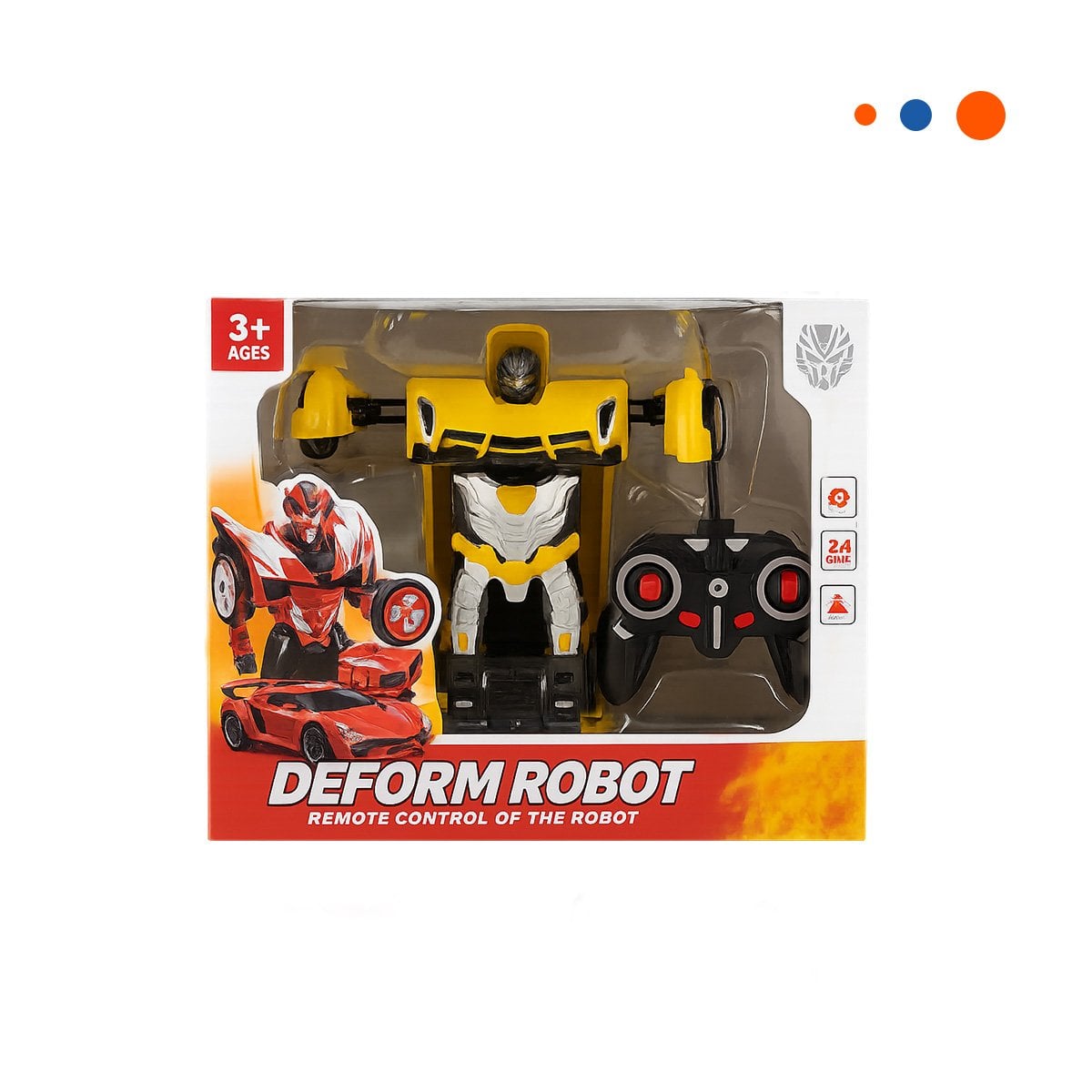 PACK2 SERIE MOVIL ROBOT CON CONTROL PARA JUEGO DINAMICO Y+REGALO STICKER - 2
