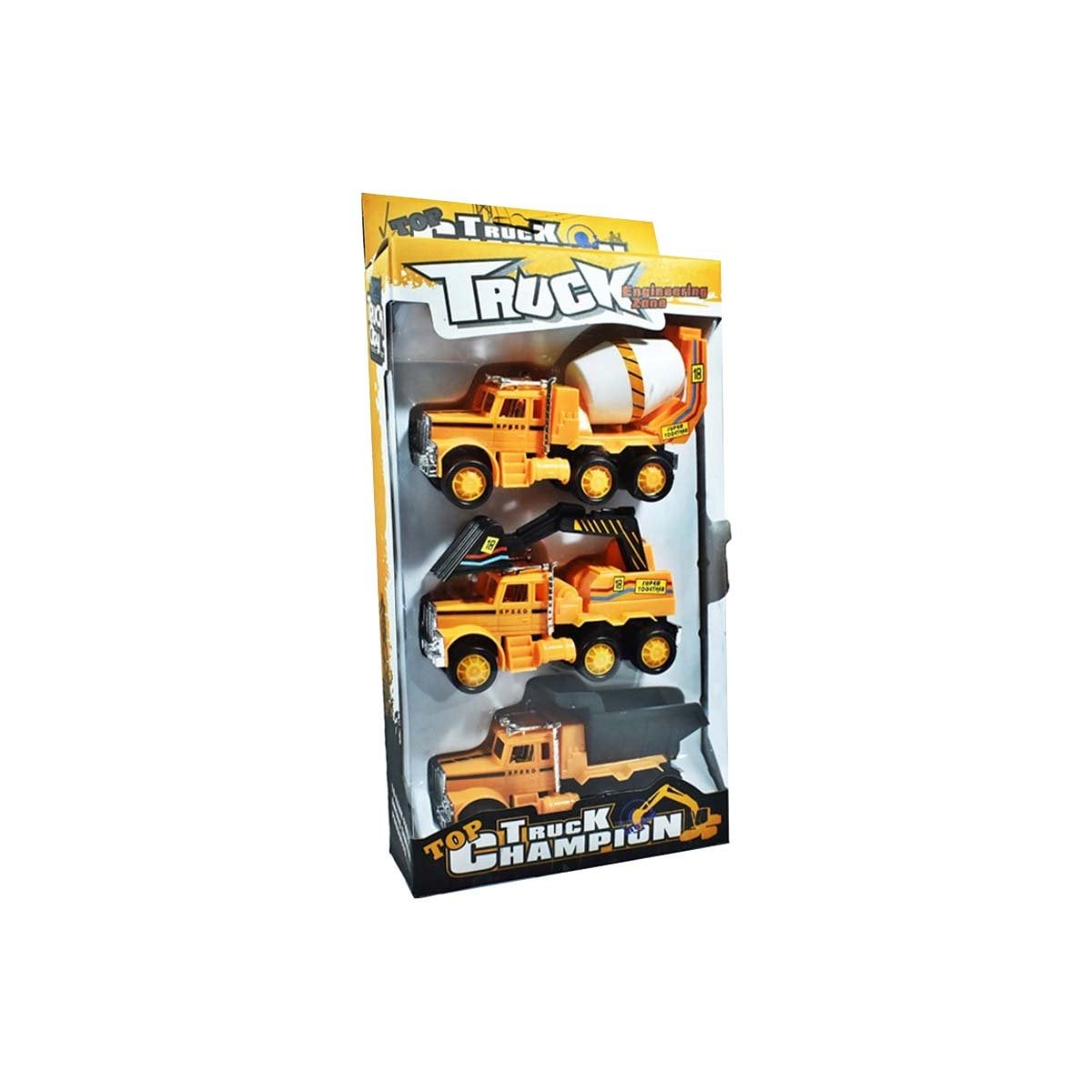 JUGUETE DE VEHICULOS DE CONSTRUCCION PARA NINOS EN AMARILLO - 3