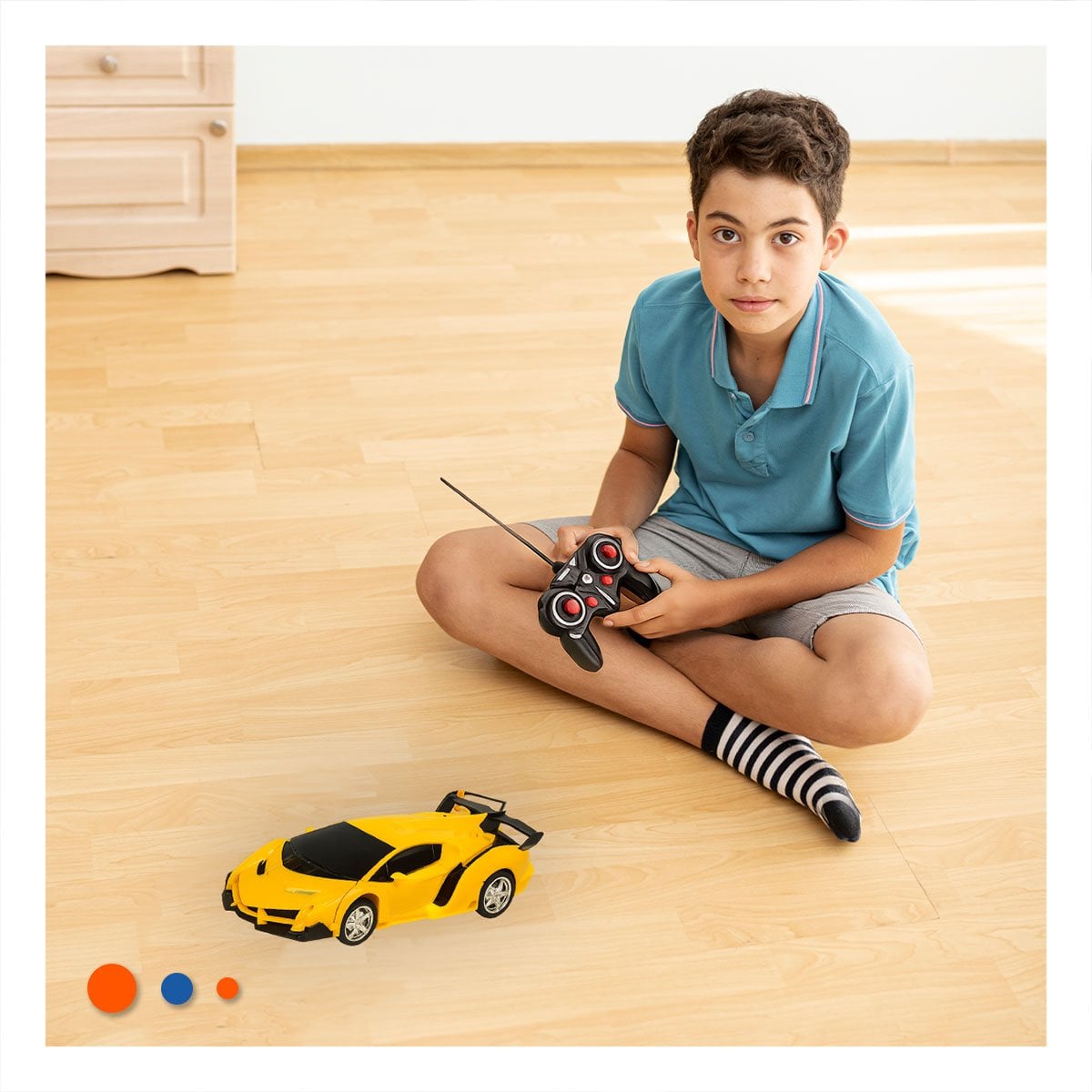 PACK2 JUEGO MOVIL ROBOT CON CONTROL PARA ACCION Y MOVIMIENTO - 2