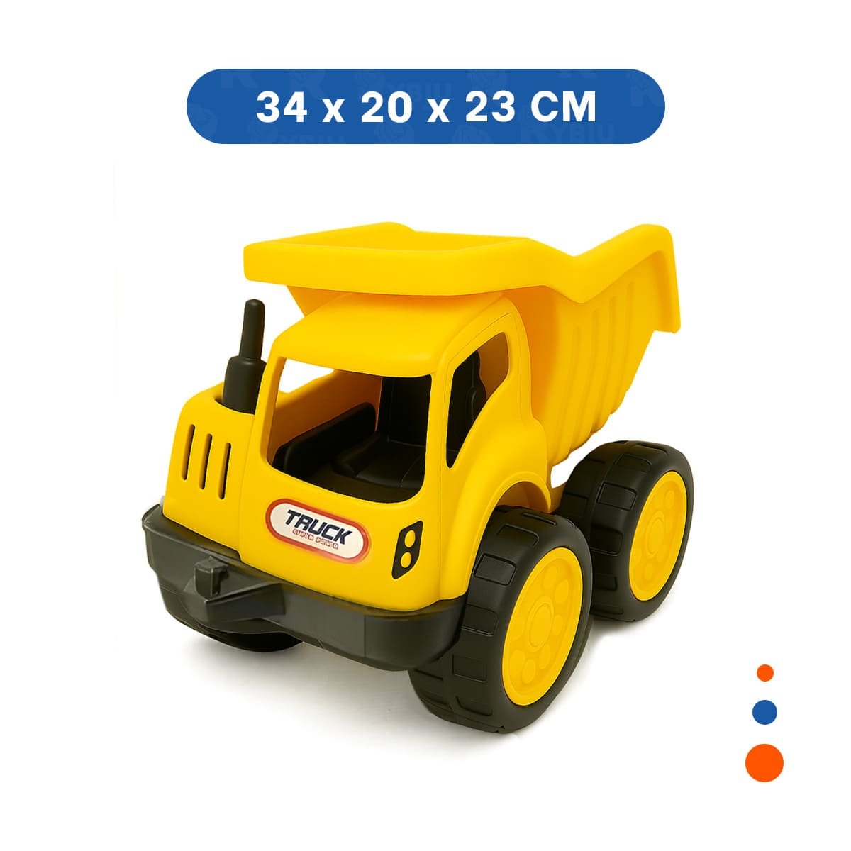 PACK4 CAMION DE JUEGO PARA NINOS CON ESTILO RESISTENTE Y+PAPEL REGALO - 4