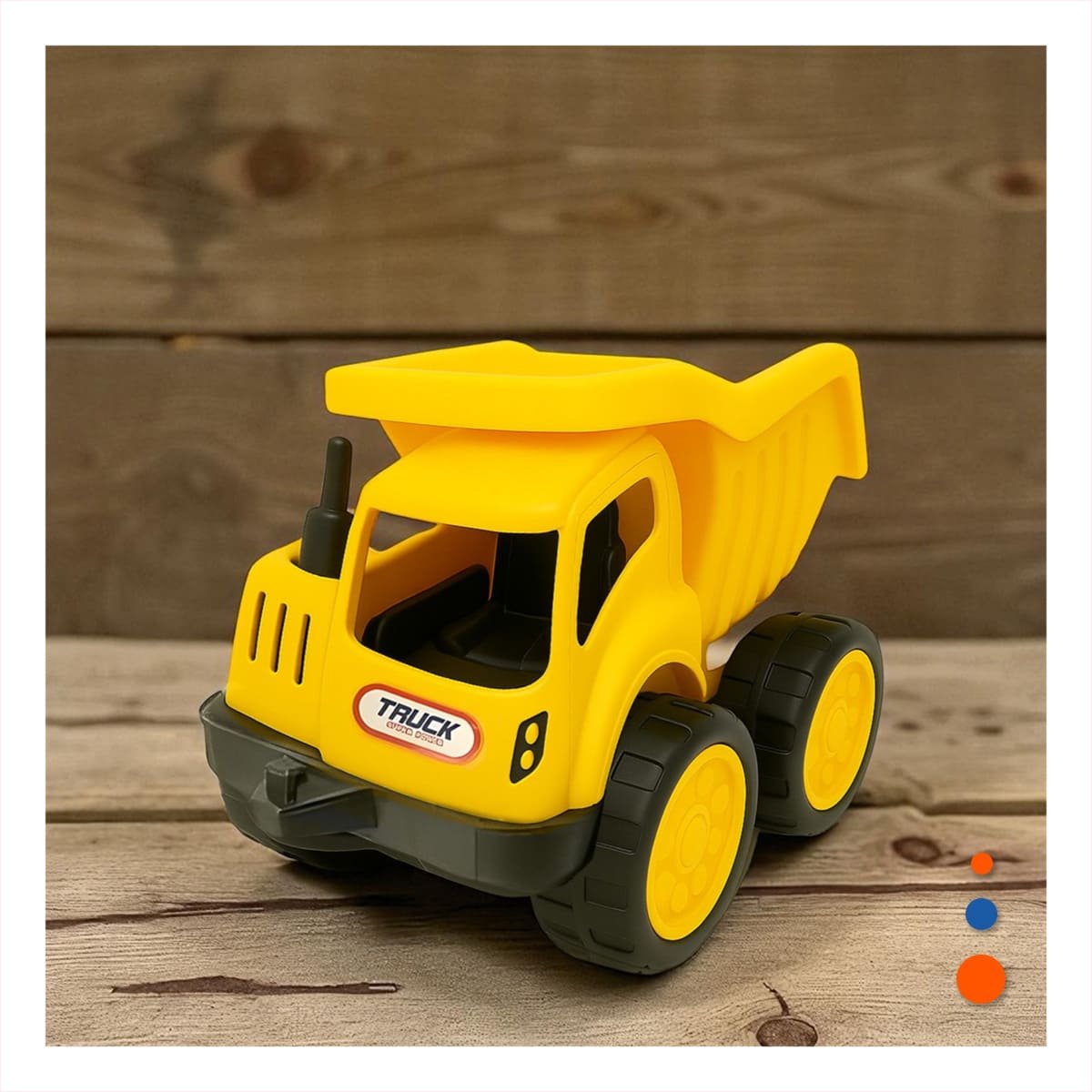 PACK4 CAMION DE JUEGO PARA NINOS CON ESTILO RESISTENTE Y+PAPEL REGALO - 5