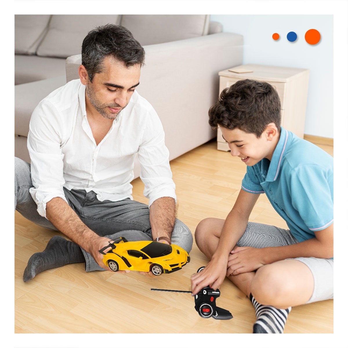 PACK6 SISTEMA MOVIL CON CONTROL ROBOT PARA ACCION Y+PAPEL REGALO - 2