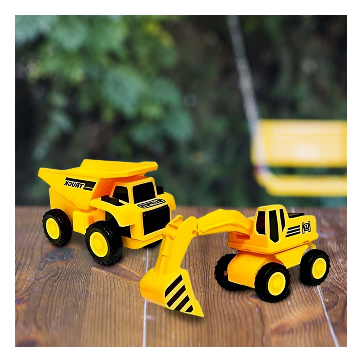 PACK6 SET DE 4 CARRITOS ESCAVADORA MONTACARGA Y MAS - 5
