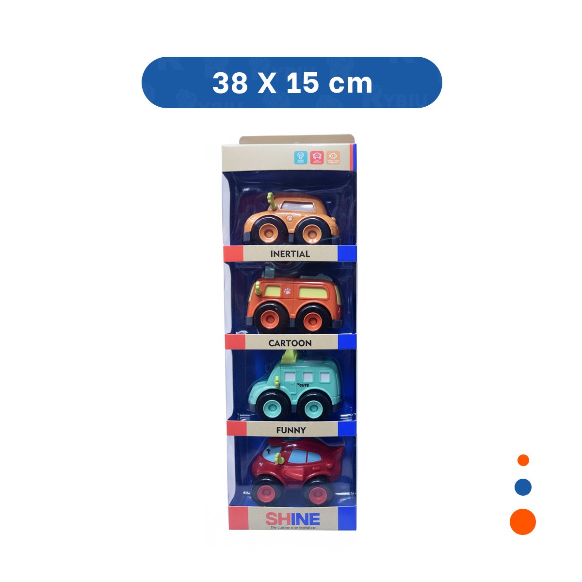 COCHES INFANTILES DE FRICCION SET 4 PZ PARA ENTRETENIMIENTO DINAMICO Y+LIGAS REGALO - 4
