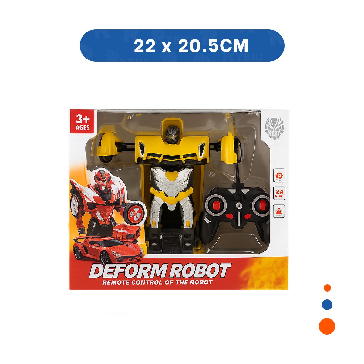 MODELO ROBOT MOVIL CON CONTROL PARA DIVERSION Y COORDINACION MANUAL Y+LIGAS REGALO - 4