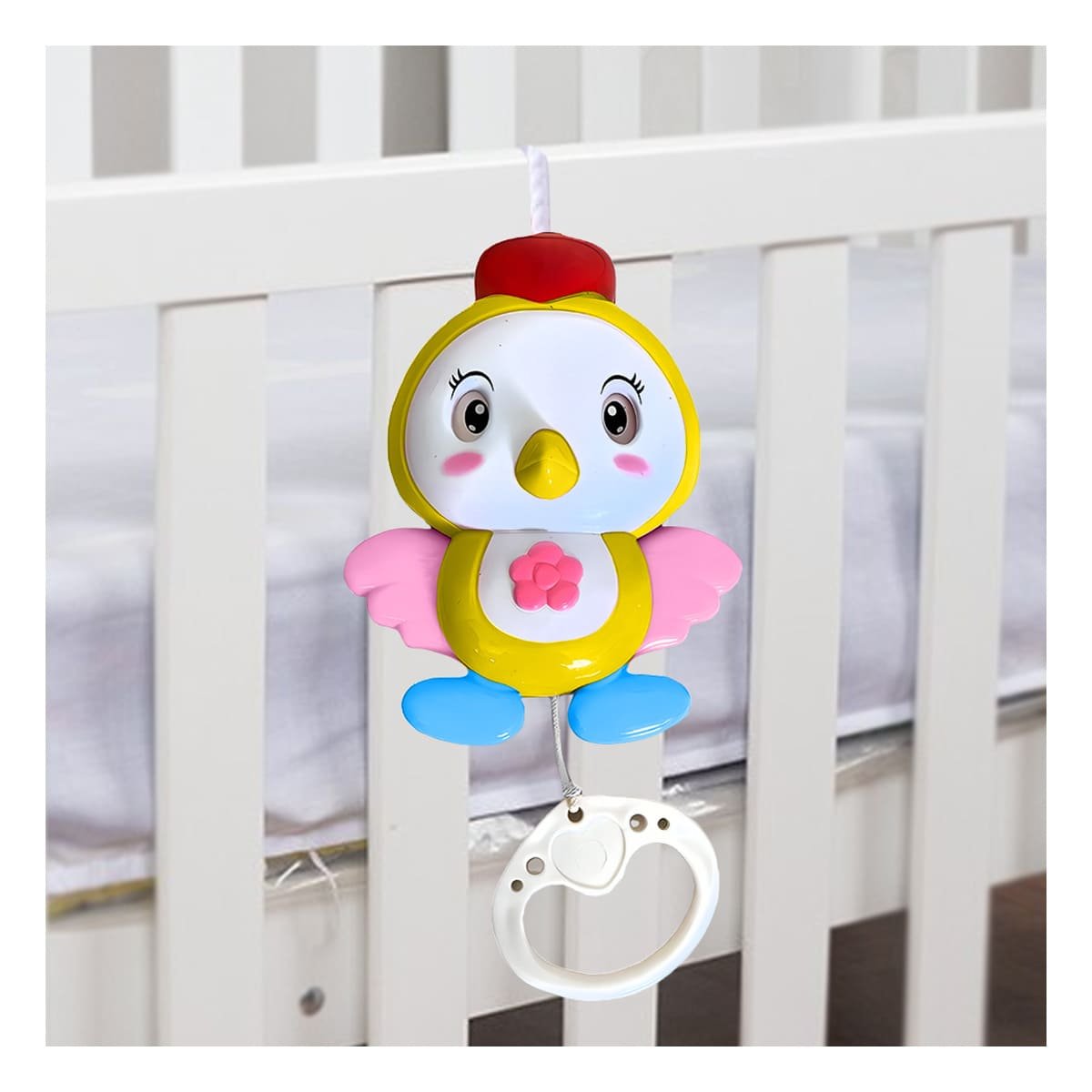 PACK2 ACCESORIO INFANTIL AMARILLO CON FUNCION MUSICAL SUAVE Y+REGALO STICKER - 5