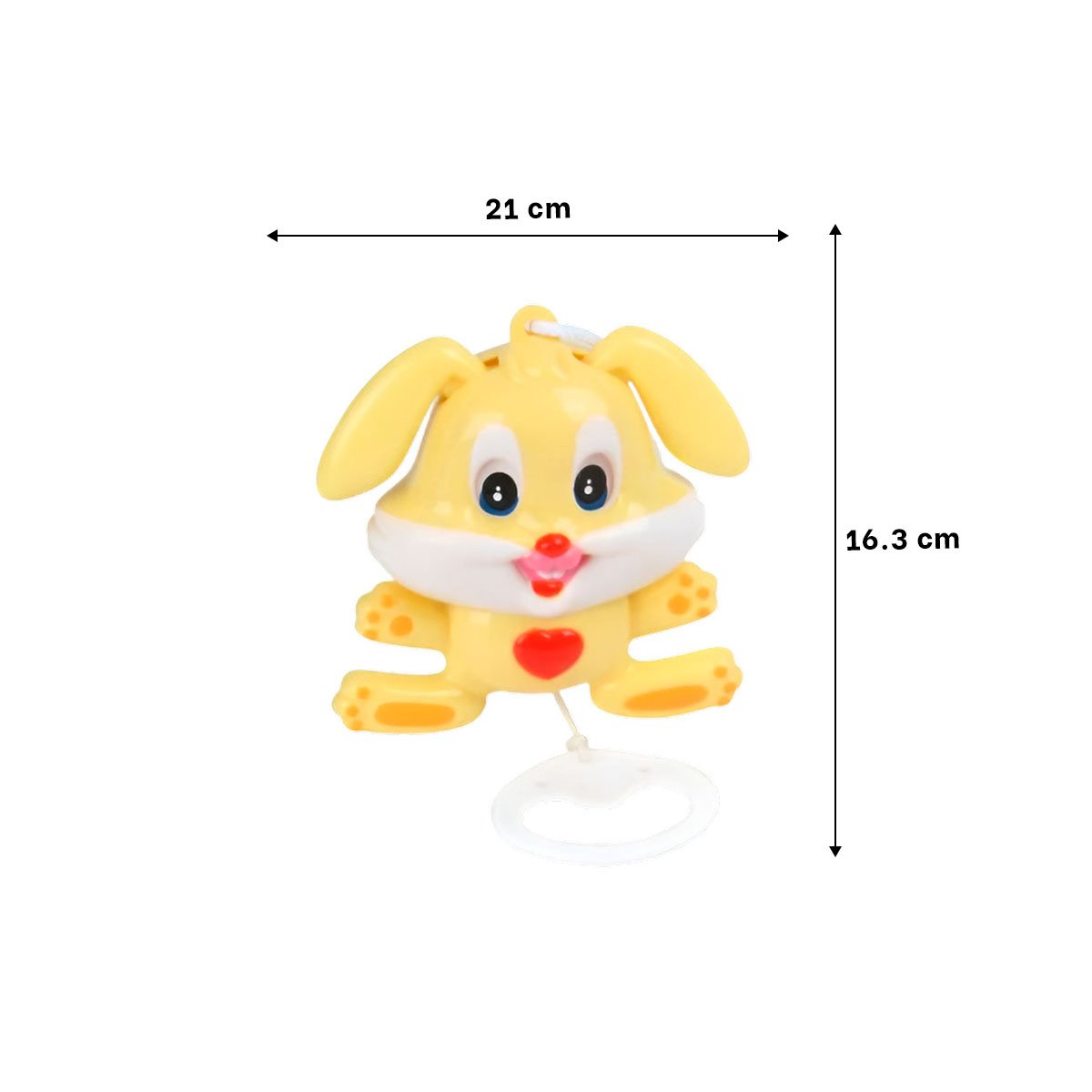 PACK2 ACCESORIO MUSICAL AMARILLO PARA ESPACIO INFANTIL DEL BEBE Y+REGALO STICKER - 4