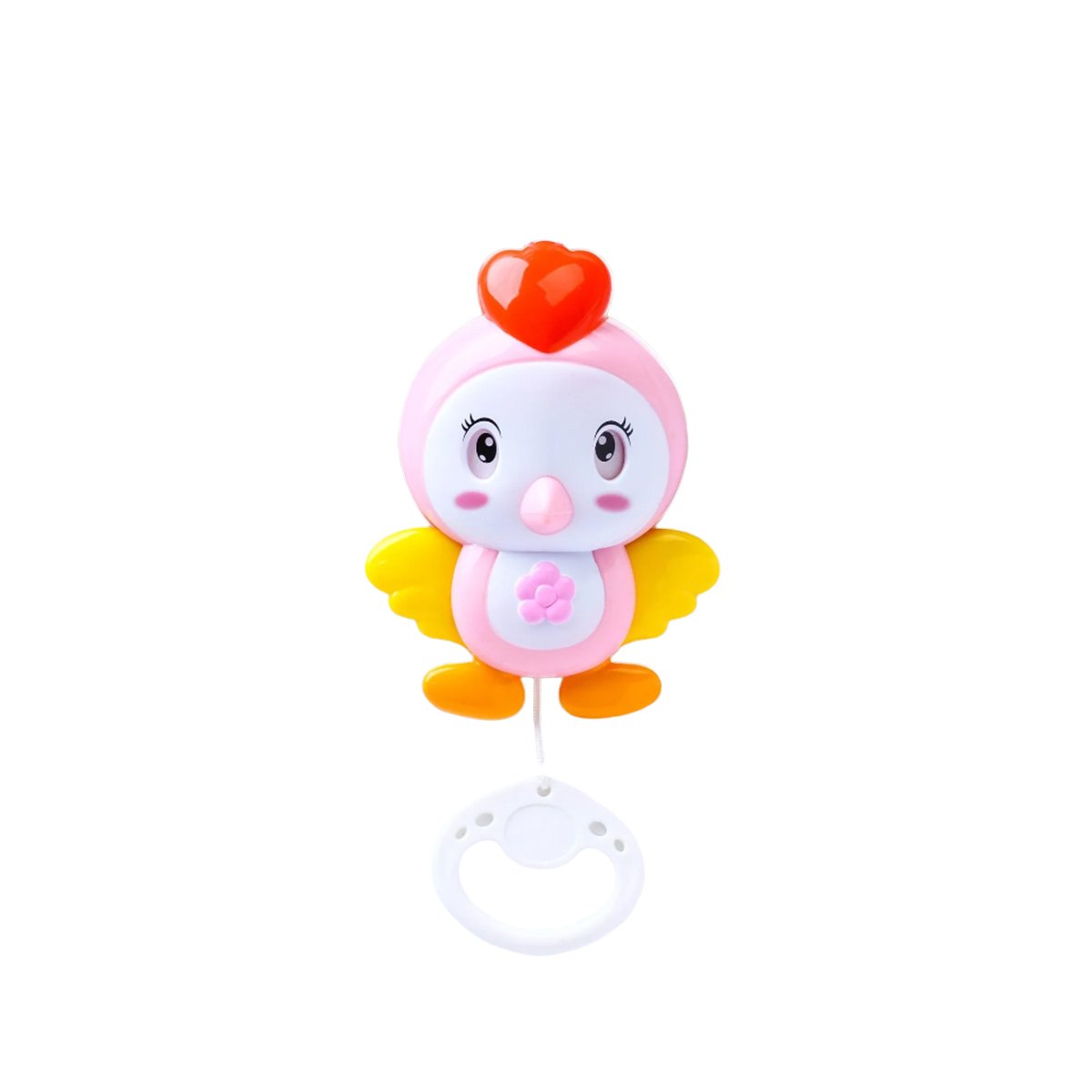MOVIL MUSICAL PARA BEBE ROSADO CON ESTILO SUAVE Y MELODIA LIGERA Y+PAPEL REGALO - 1