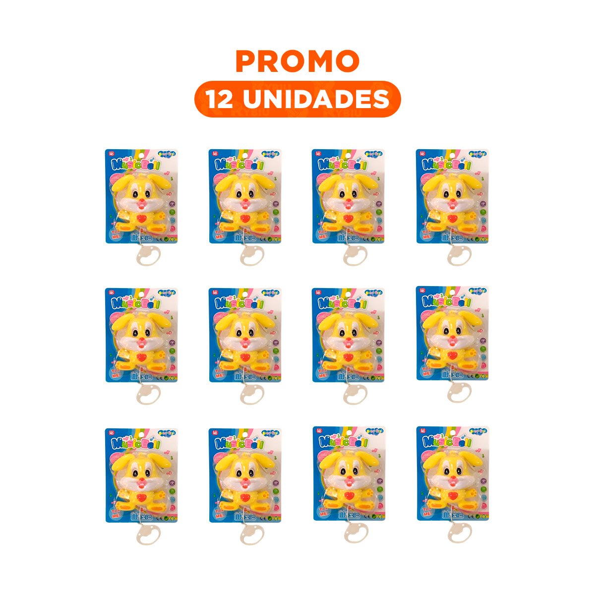 PACK12 FIGURA DE CUNA CON SONIDO SUAVE Y MELODIA MUSICAL Y+REGALO STICKER - 1