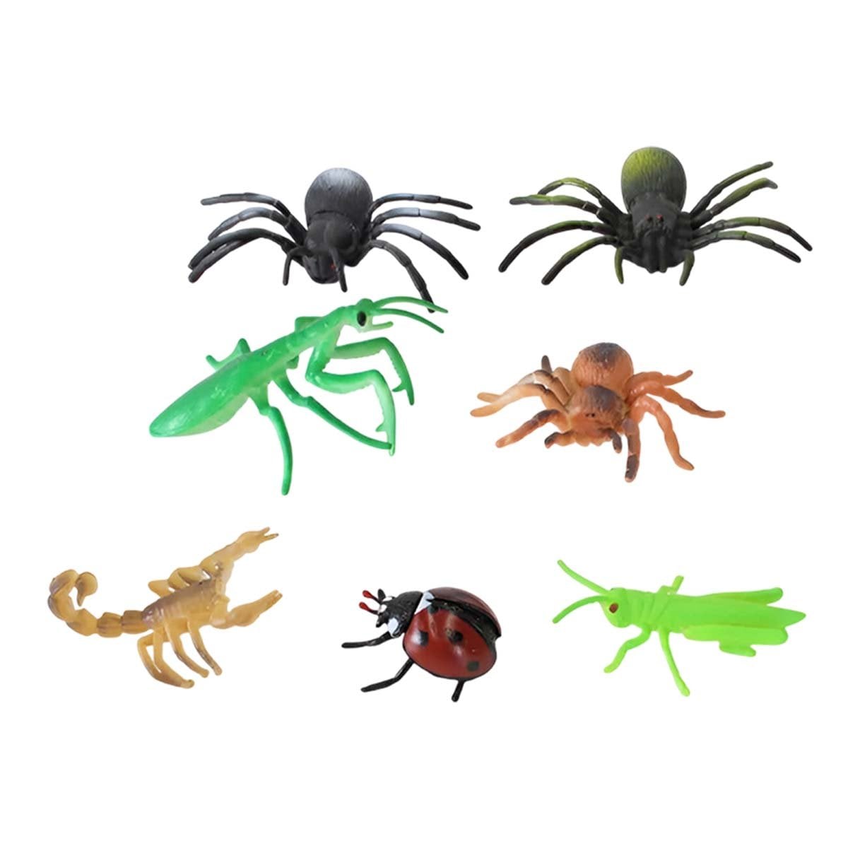 PACK6 JUGUETE COLECCION DE INSECTOS Y+REGALO STICKERS - 3