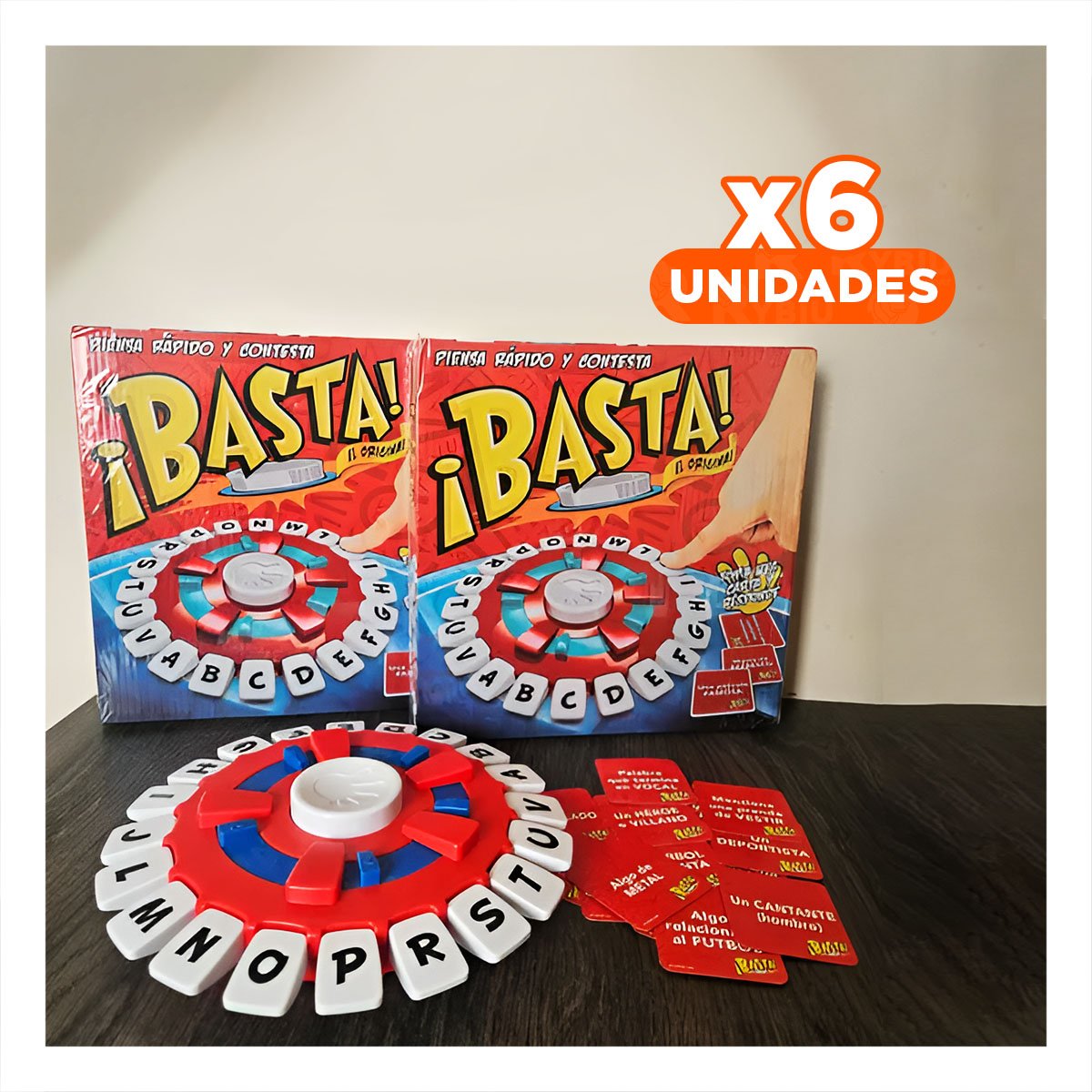 PACK6 PROPUESTA DE MESA BASTA PARA RETOS VERBALES DINAMICOS Y+REGALO STICKER - 1