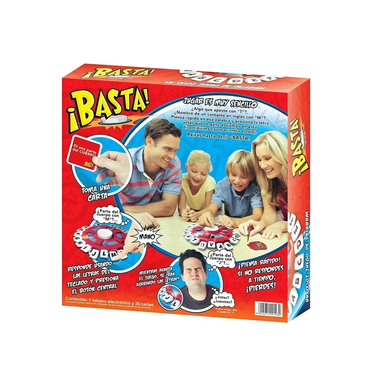 DINAMICA DE MESA BASTA PARA RETOS DE PALABRAS RAPIDAS Y CREATIVAS Y+REGALO STICKER - 3