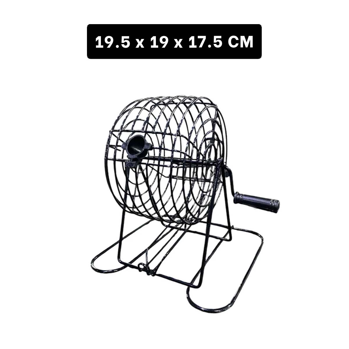 PACK2 KIT DE MESA BINGO DE METAL CON 18 CARTILLAS Y 75 NUMEROS FAMILIARES Y+REGALO STICKER - 4