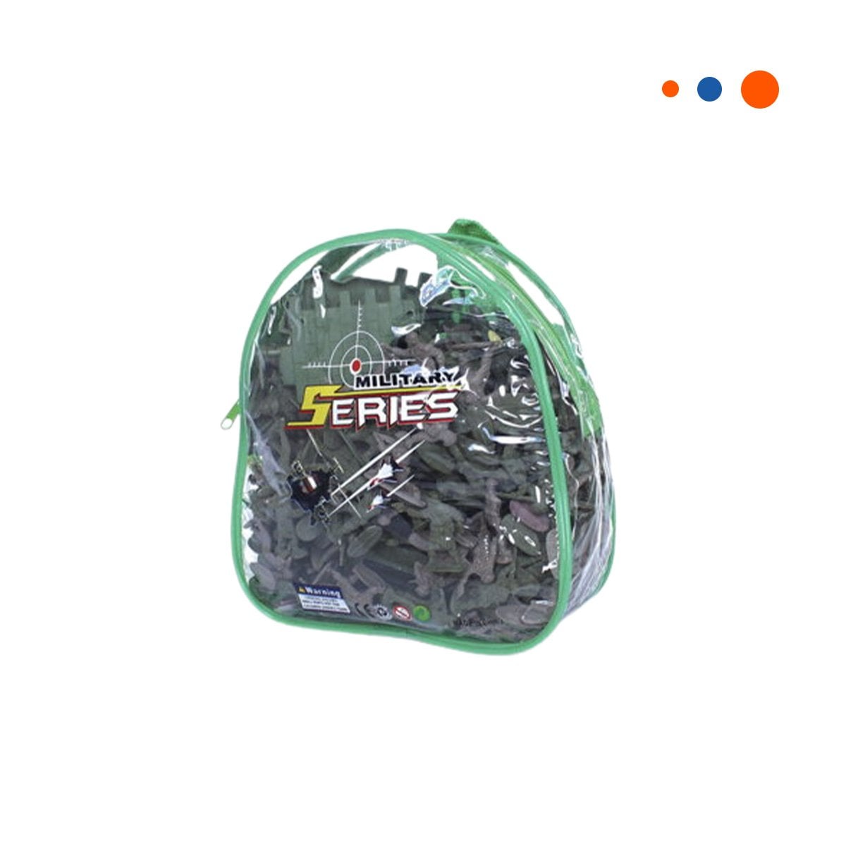 PACK12 JUGUETE SET DE SOLDADOS DE PLASTICO Y+REGALO STICKERS - 3
