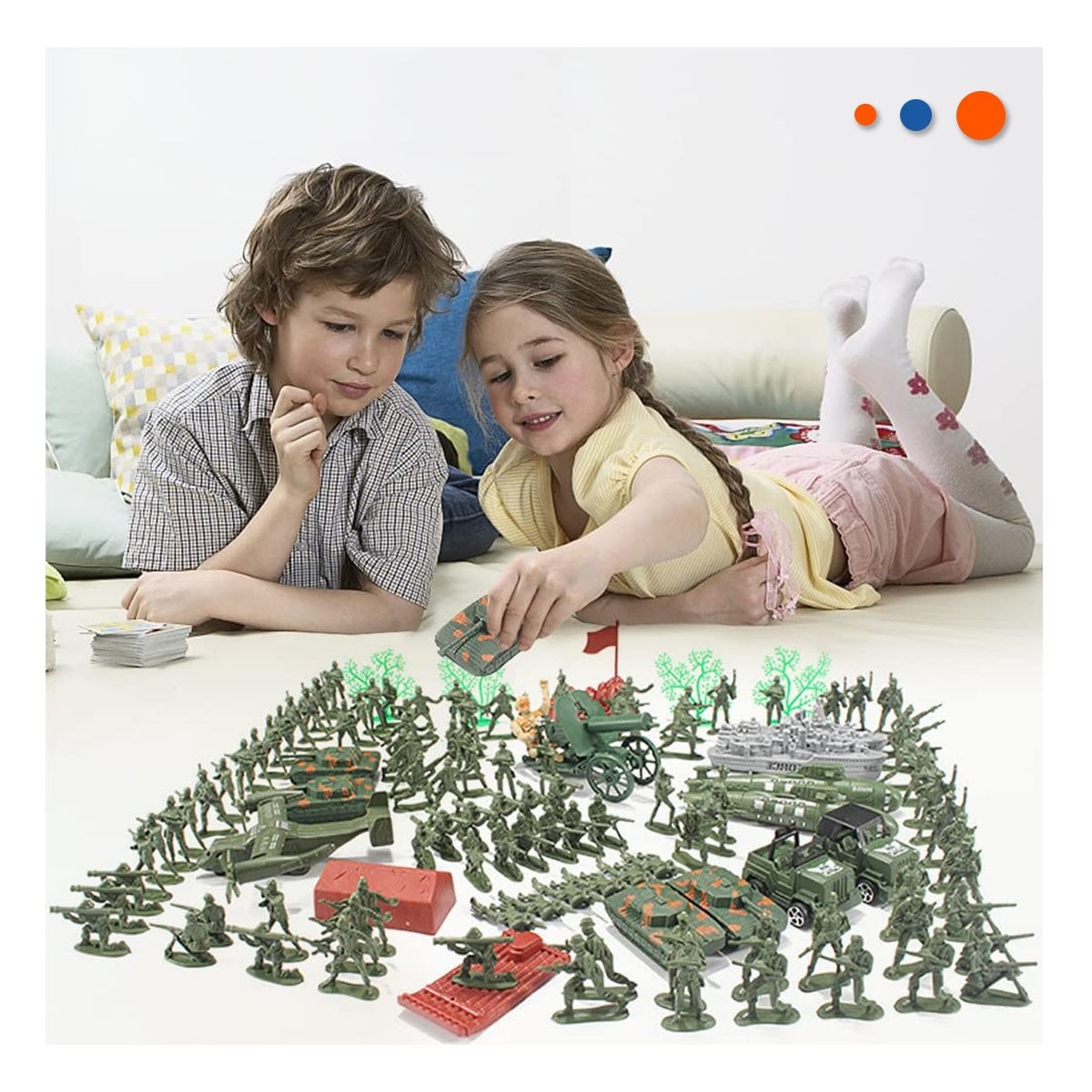 PACK6 FIGURITAS GUERREROS PARA JUEGOS INFANTILES - 3