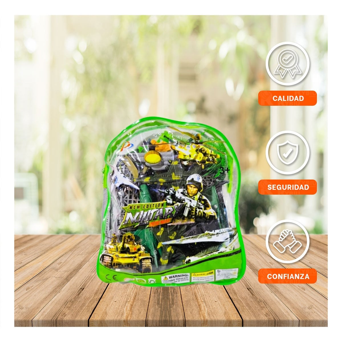 PACK2 JUGUETE DE SOLDADITOS PARA AVENTURAS Y+PAPEL DE REGALO - 2