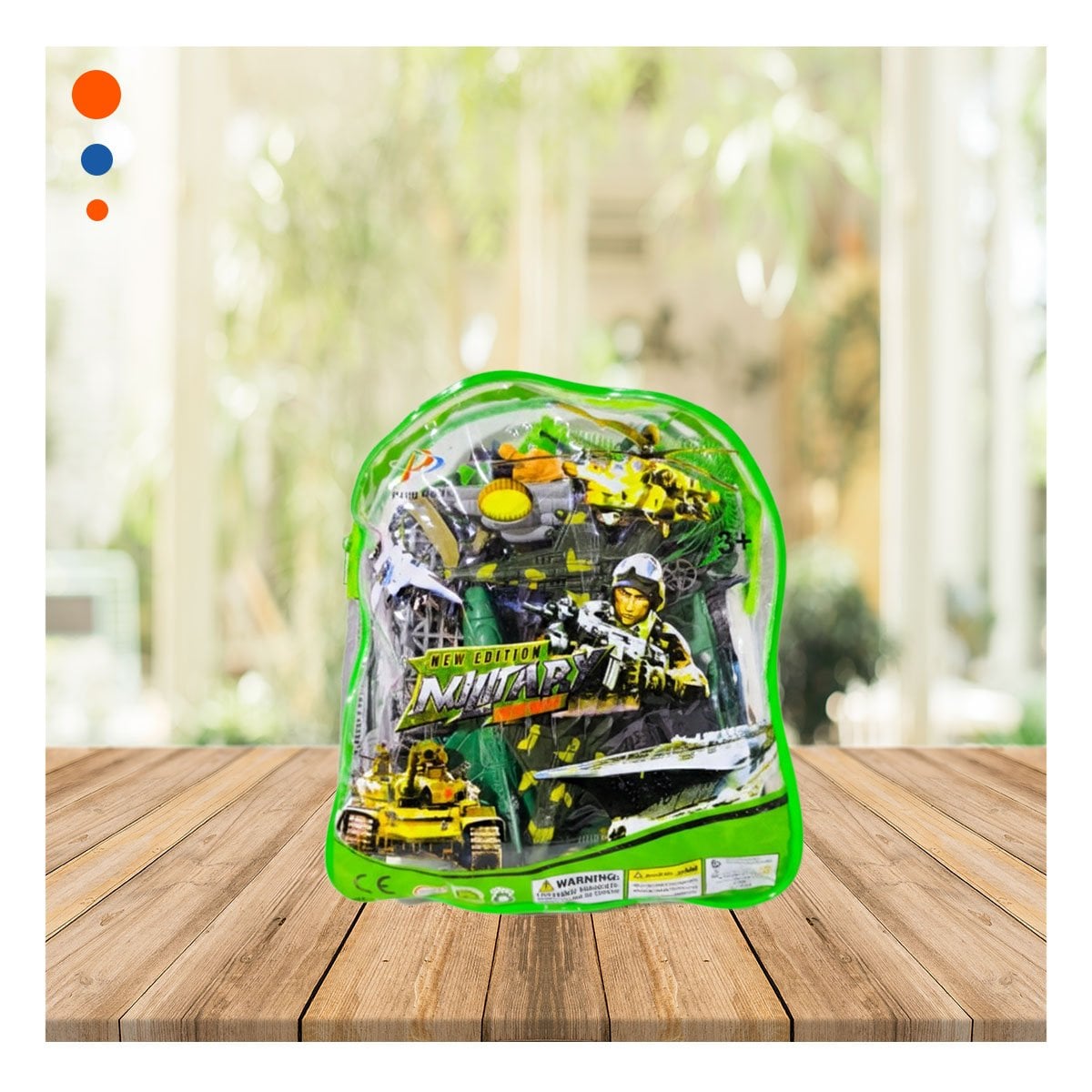 PACK6 COMBATIENTES CON ACCESORIOS EN MOCHILA PARA ACTIVIDADES RECREATIVAS - 2