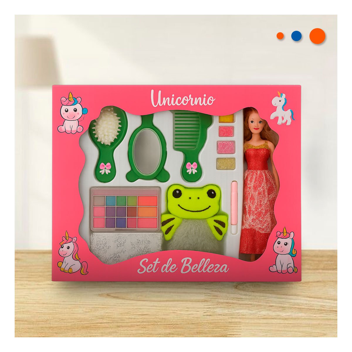 JUGUETE PARA DECORACIONES PARA EL CABELLO Y+LIGAS DE REGALO - 1