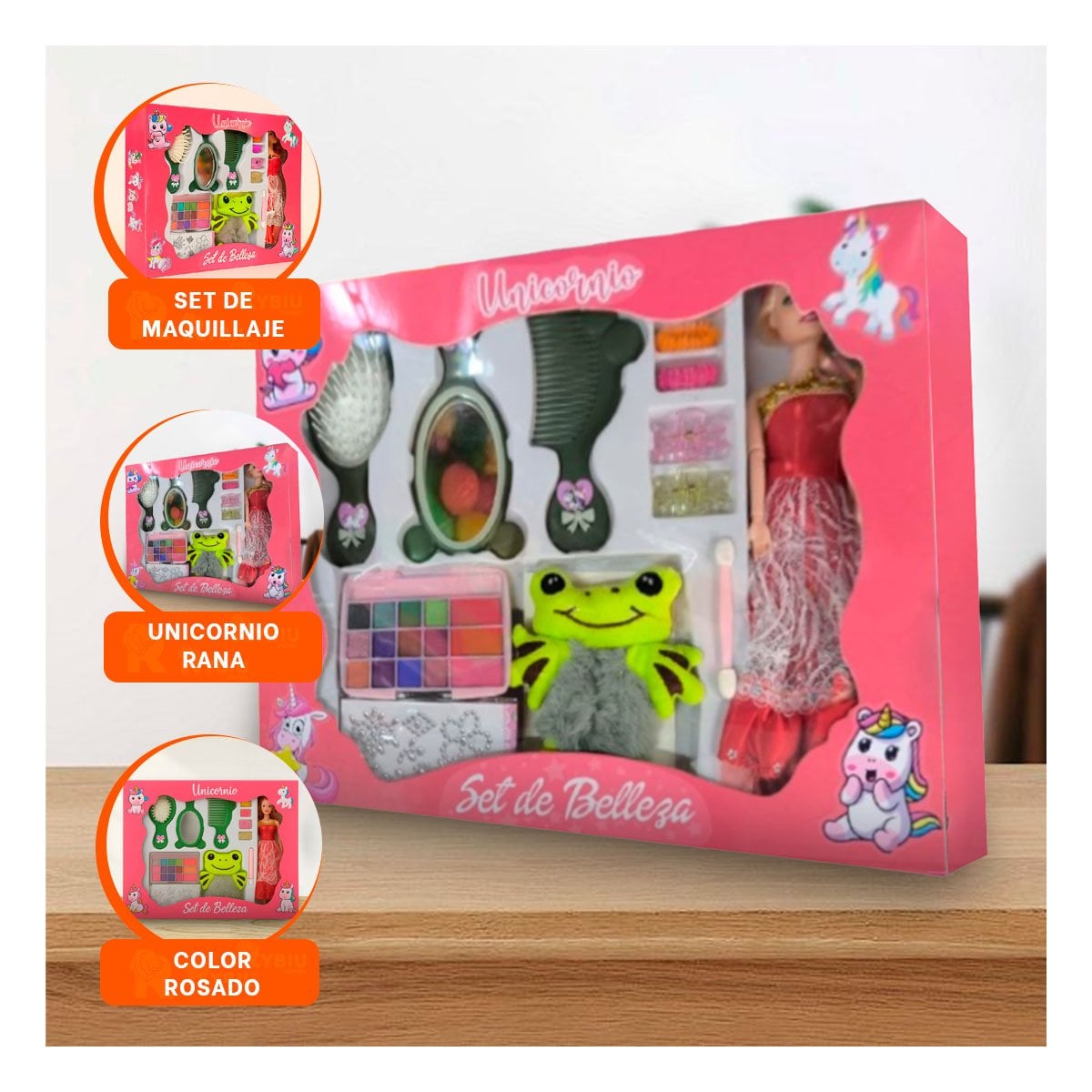 JUGUETE PARA DECORACIONES PARA EL CABELLO Y+LIGAS DE REGALO - 2