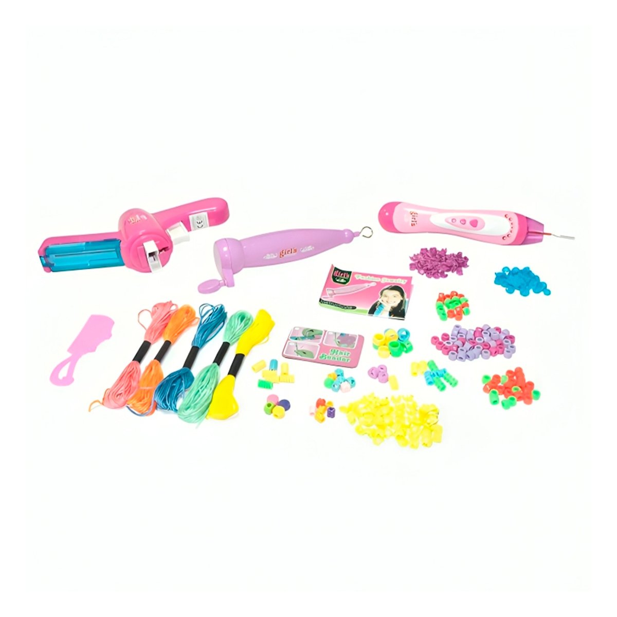 SET DE ACCESORIOS PARA EL CABELLO DE NINAS Y+LIGAS DE REGALO - 5