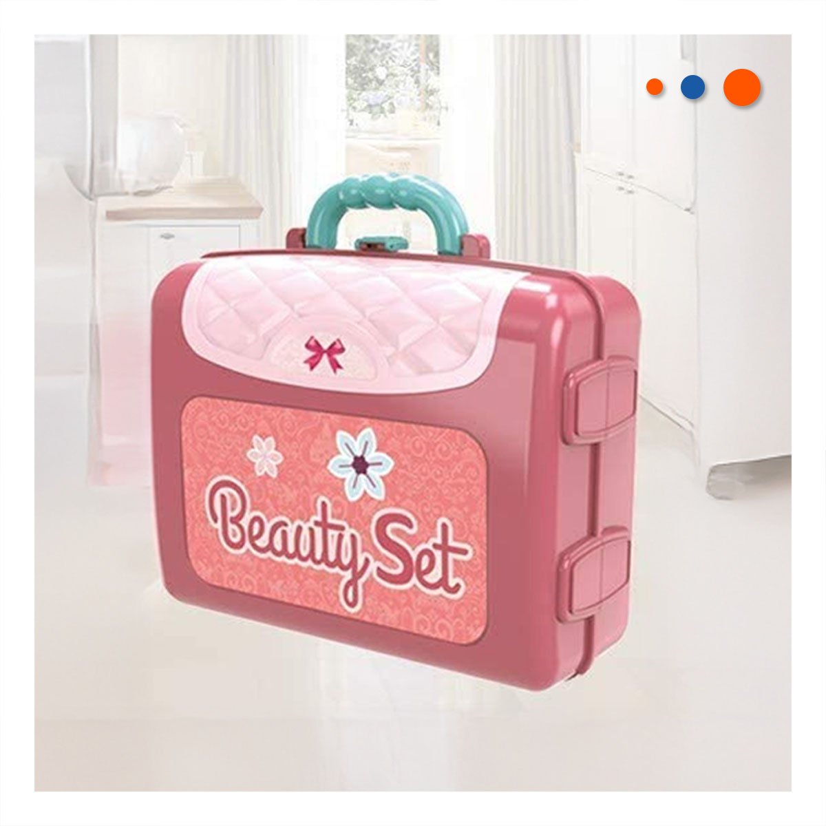MALETA MINI EMBELLECEDORA CON ESPEJO Y+PAPEL DE REGALO - 3
