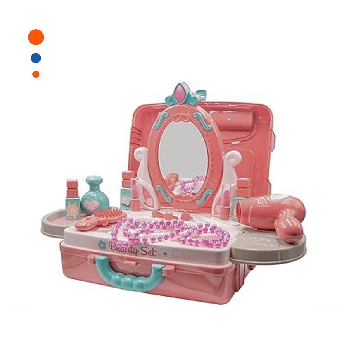 PACK12 SET DE FANTASIA PARA MINI ESTILISTAS EN ROSADO - 3