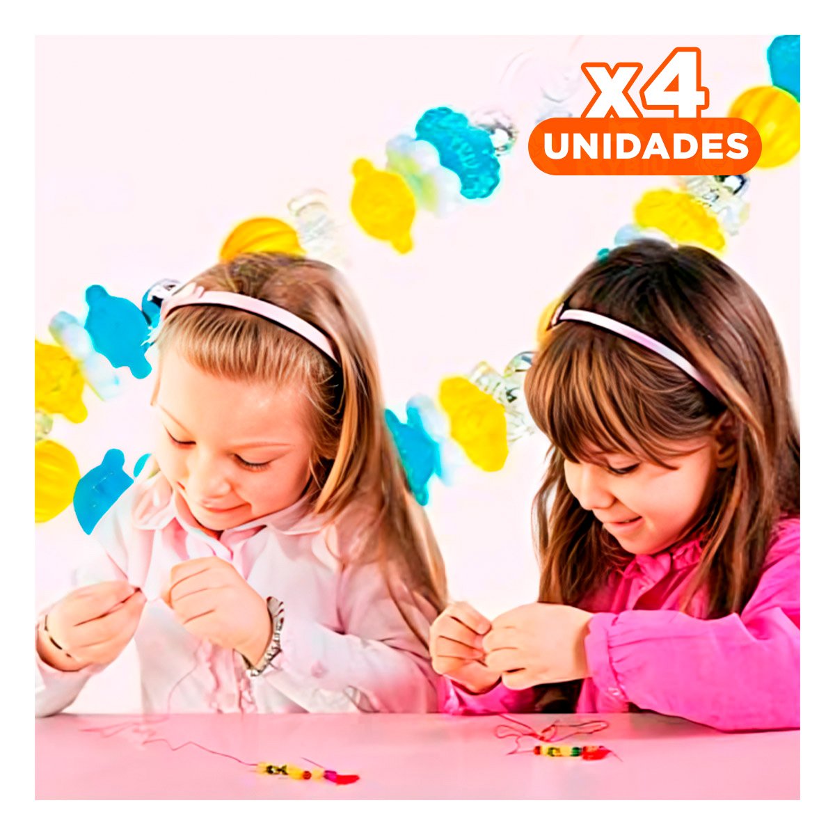 PACK4 KIT DE DECORACION PARA EL CABELLO Y+REGALO STICKERS - 1