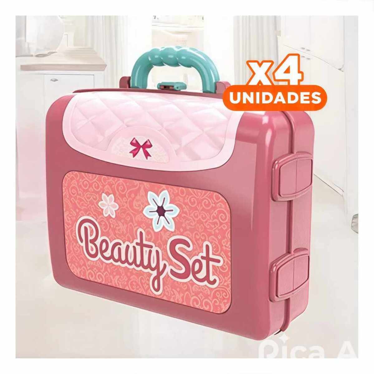 PACK4 KIT DE COMESTICOS CON ACCESORIOS Y+REGALO STICKERS - 1