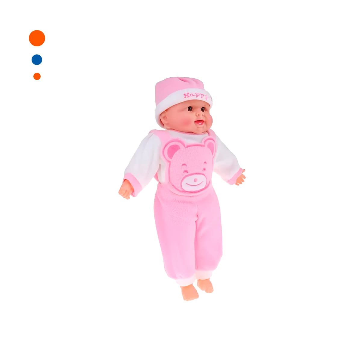 PELUCHE SONORO DE OSO PARA MOMENTOS DE JUEGO Y ENTRETENIMIENTO Y+PAPEL REGALO - 1