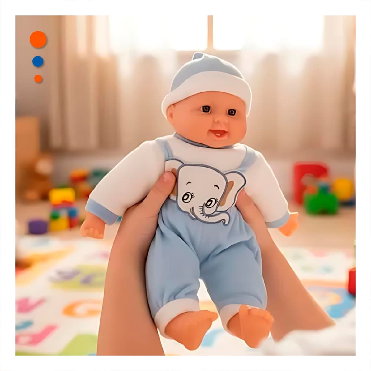 PACK4 PERSONAJE ELEFANTE CON SONIDO PARA JUEGO DIARIO Y TIEMPO EN FAMILIA - 2