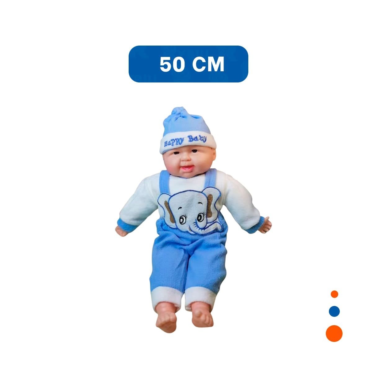 JUGUETE INFANTIL DE ELEFANTE CON SONIDO PARA JUEGO CREATIVO EN CASA Y MOMENTOS Y+LIGAS REGALO - 4