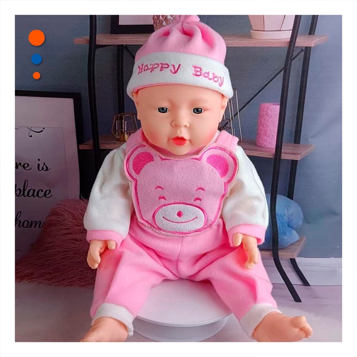 JUGUETE INTERACTIVO DE OSO CON SONIDO PARA JUEGO EN CASA Y+LIGAS REGALO - 2
