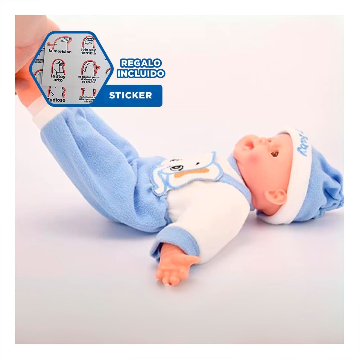 PERSONAJE DE ELEFANTE CON SONIDO PARA JUEGO CREATIVO EN CASA Y MOMENTOS Y+REGALO STICKER - 1