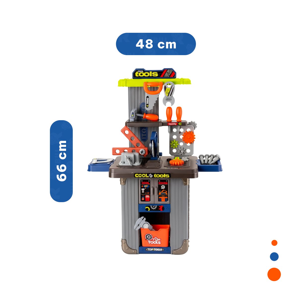 JUGUETE MALETA MULLTIUSO 3 EN 1 PLOMO Y+REGALO STICKERS - 4