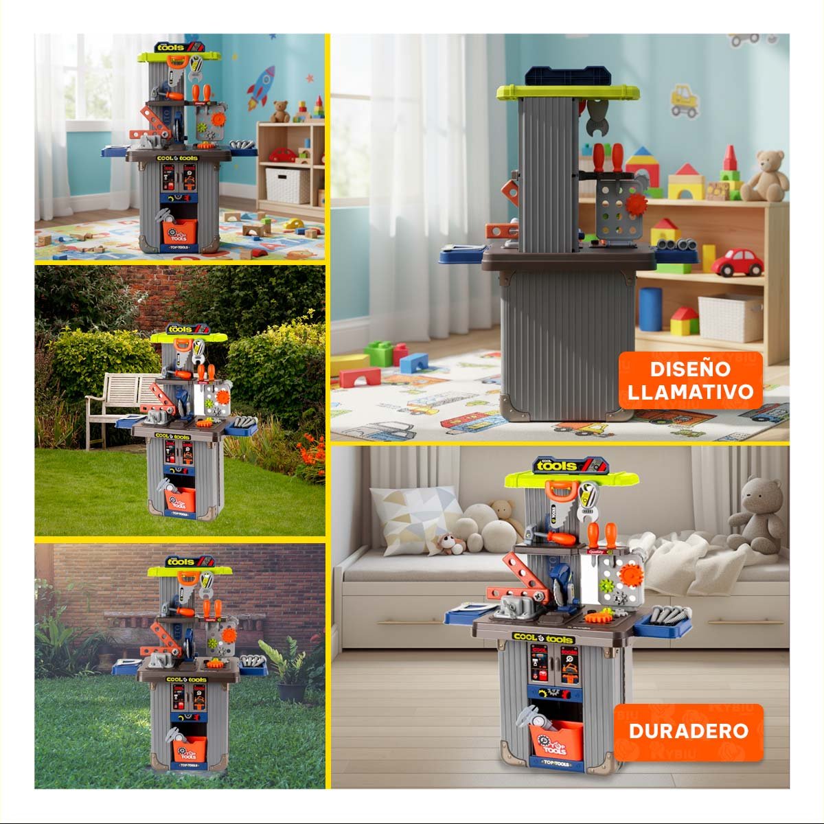 PACK2 JUGUETE MODERNO PARA MINI CONSTRUCTO Y+PAPEL DE REGALO - 5