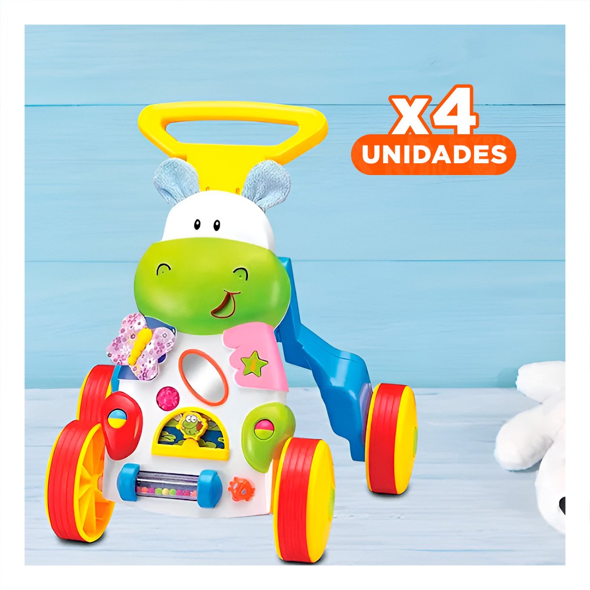 PACK4 CAMINADOR PARA NIÑOS PRIMEROS PASOS Y+REGALO STICKERS - 1