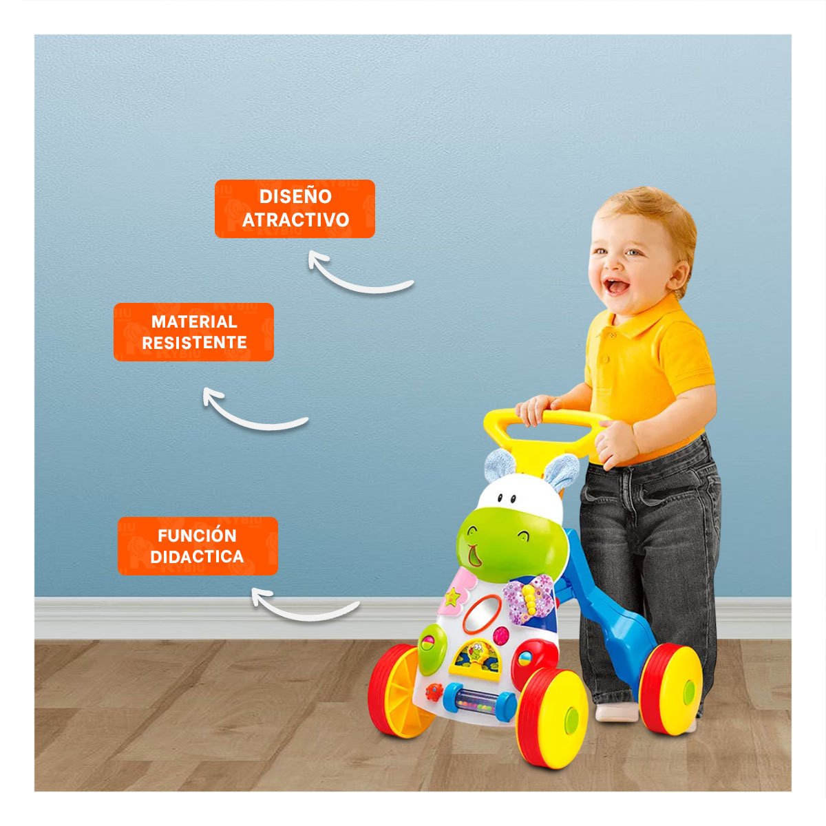 PACK4 CAMINADOR PARA NIÑOS PRIMEROS PASOS Y+REGALO STICKERS - 2