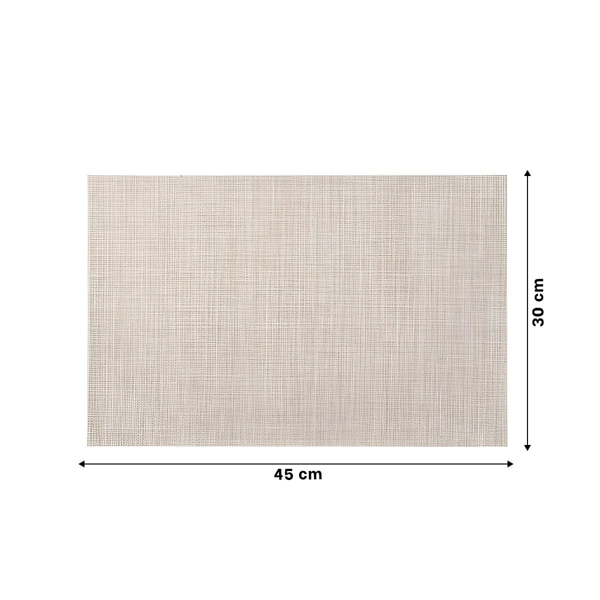 PACK4 SET DE MESA INDIVIDUALES BEIGE 6 PIEZAS FACIL DE USAR Y+REGALO STICKER - 4