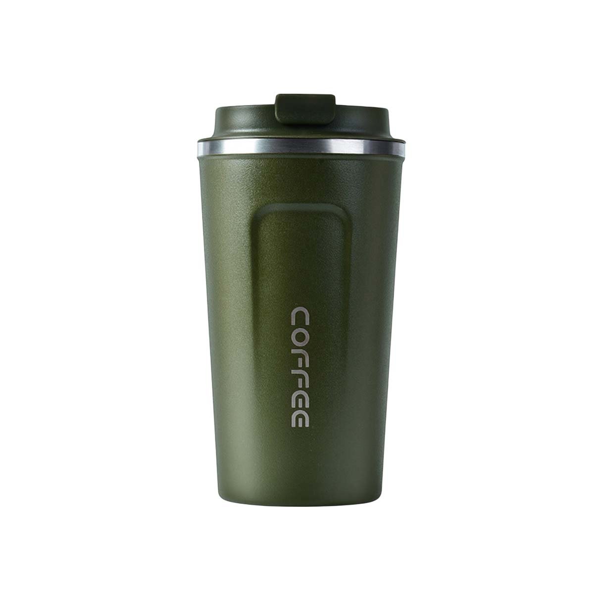 PACK2 TAZA PORTATIL DIGITAL 510ML VERDE PETROLEO PRACTICA PARA SALIDAS Y+REGALO STICKER - 2