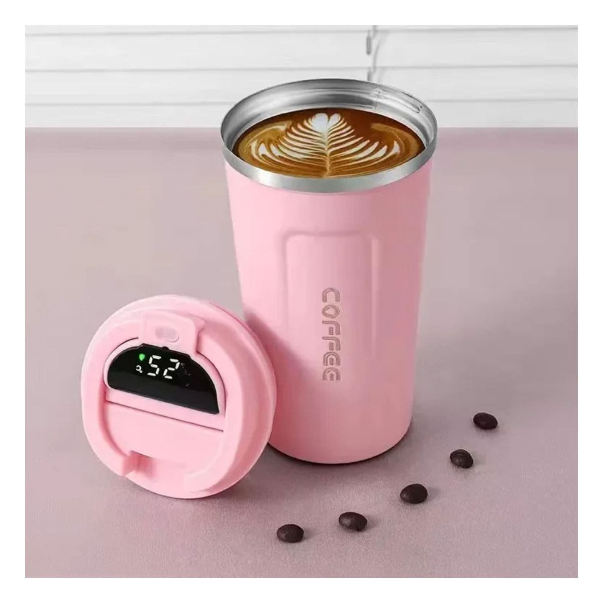 PACK12 RECIPIENTE FUNCIONAL DIGITAL 510ML ROSADO PARA USO PERSONAL Y+REGALO STICKER - 3