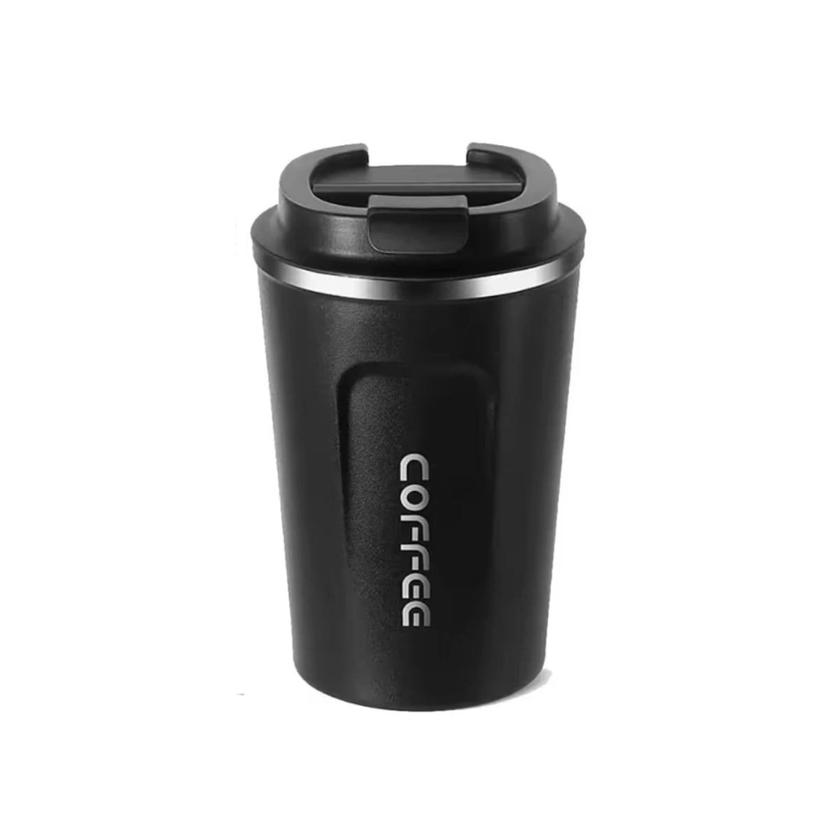 PACK2 TERMO DIGITAL NEGRO 510ML PARA JORNADA LABORAL O ESTUDIO Y+REGALO STICKER - 2
