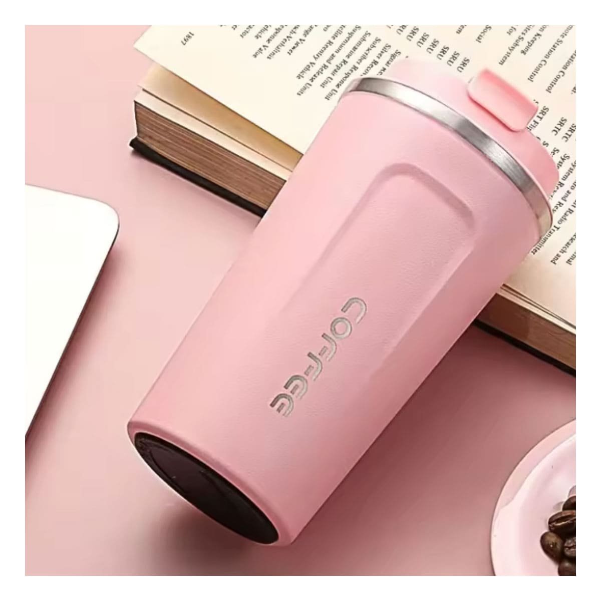 PACK12 TAZA FUNCIONAL DIGITAL 510ML ROSADO COMODA Y LIVIANA Y+PAPEL REGALO - 5