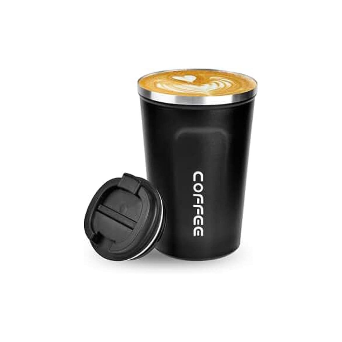 PACK4 VASO CON DISPLAY NEGRO 510ML PARA USO PERSONAL DIARIO Y+PAPEL REGALO - 3