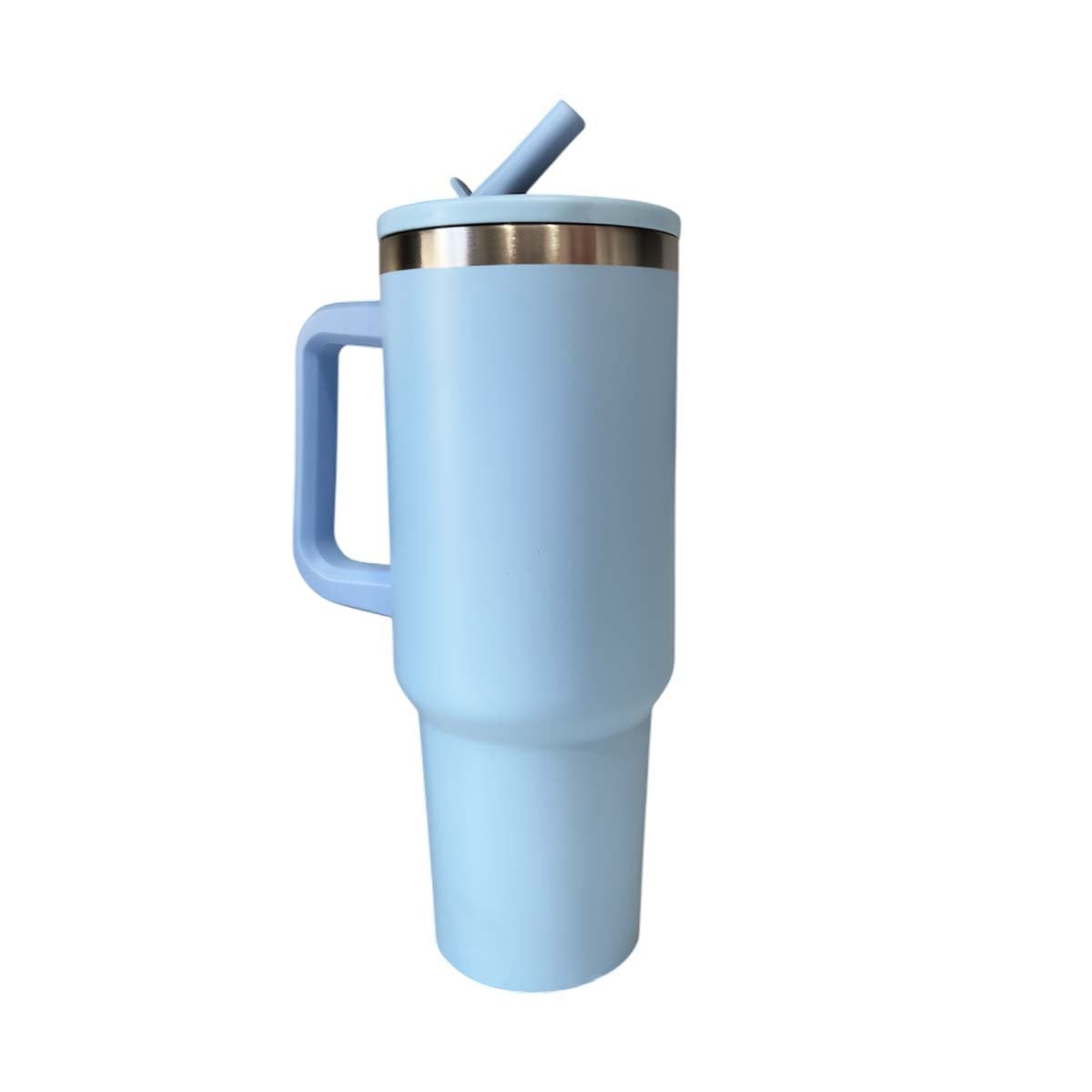 BOTELLA EN COLOR CELESTE CON PICO Y ASA ERGONOMICA 1200ML DE ABS Y ACERO Y+PAPEL REGALO - 1
